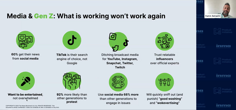 The News Movement has created a unique approach to content by understanding what does and does not work when reaching Gen Z, Ramin Beheshti, president and co-founder of the company, said.