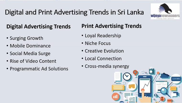 Gayani Punchihewa, general manager of advertising at Wijeya, shared advertising trends from Sri Lanka.