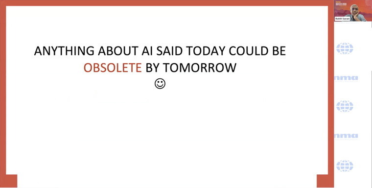 Rohit Saran, editorial advisor for India Today, explains his thoughts on AI as the technology is today.