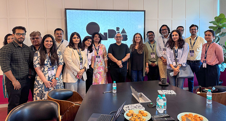 Mumbai study tour participants visit Wondrlab where they focused on bundling intent-rich personalisation into campaign architecture.