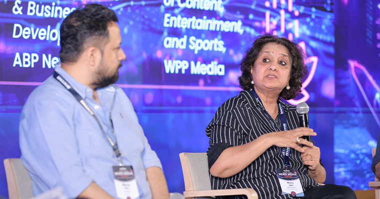 The panel was part of the two-day conference in New Delhi.