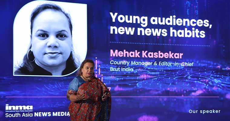 Mehak Kasbekar, country manager and editor-in-chief of Brut India, explained the depth young audiences seek.