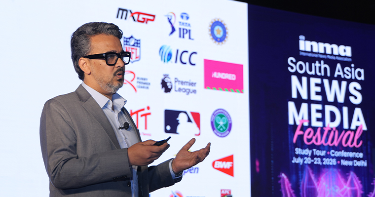 Siddharth Sharma, head of content and production for JioStar Sports, discussed the company's success with live events.