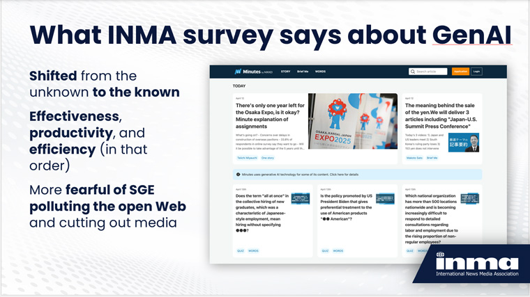 INMA members weigh in on how they are using GenAI.