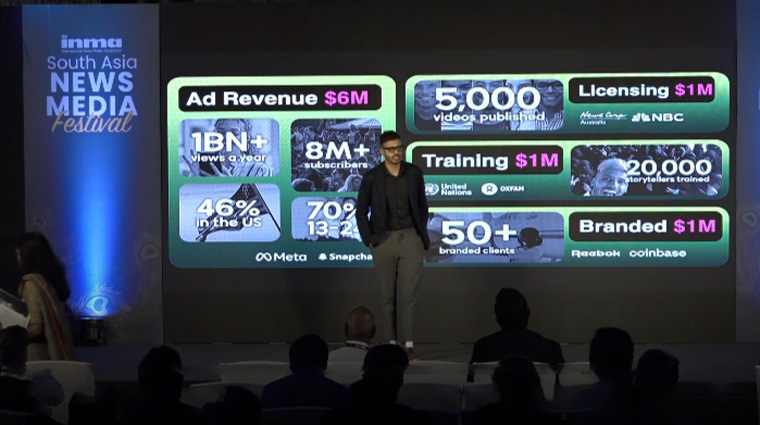 Omar shares his company's content and revenue strategy.