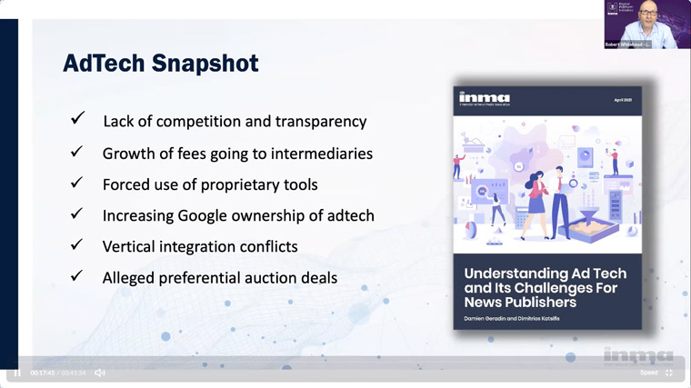 It is crucial for publishers to link fist-party data with other data they have on consumes, Robert Whitehead, INMA's Digital Platforms Initiative lead, said.