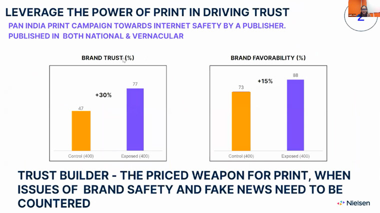 Print products can help drive trust, research shows.
