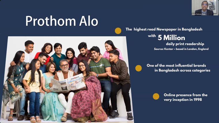 Prothom Alo has become one of the most prominent brands in Bangladesh.