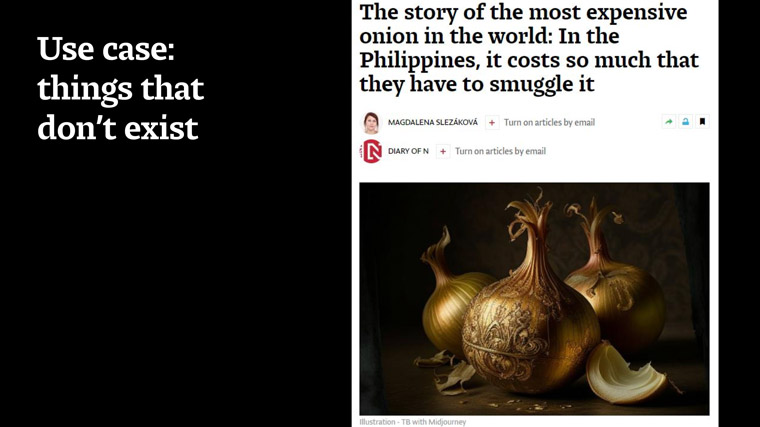 Sometimes the thing that needs illustrating doesn't actually exist. Enter generative AI.