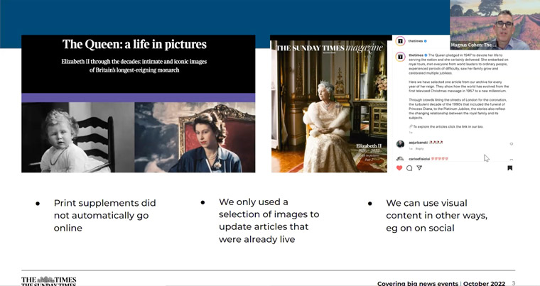 Planning is key to creating content that fits audience needs even as they change, Magnus Cohen, deputy head of digital at The Times, said.