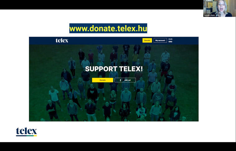 To keep politics and power out of Telex, its founders raised money by crowdfunding.