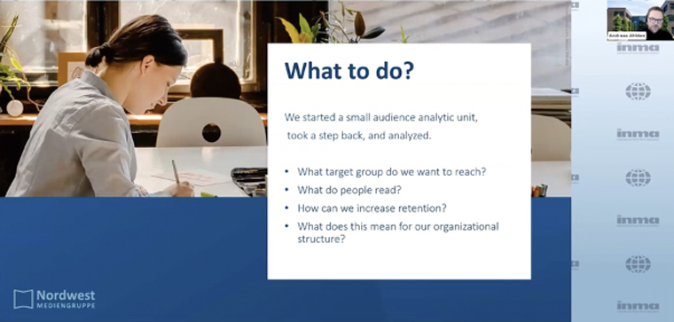 Andreas Ahlden, head of marketing and paid content at Nordwest Mediengruppe, explains the company's challenges in 2022.