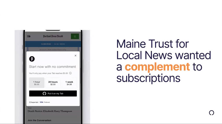 Micropayments can complement subscriptions strategies.