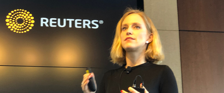 Nina Ranke of Ringier Axel Springer discussed how the company is merging its different digital brands into one business platform to become a “one-stop shop” for business news in Switzerland.