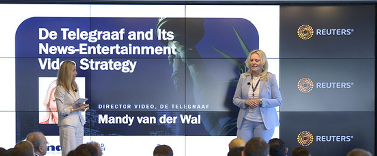 Mandy van der Wal explained De Telegraaf’s success is due in part to its relentless testing.