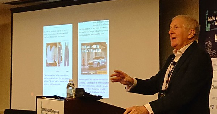 Mark Challinor pointed out that money follows readers, and readers are flocking to mobile.