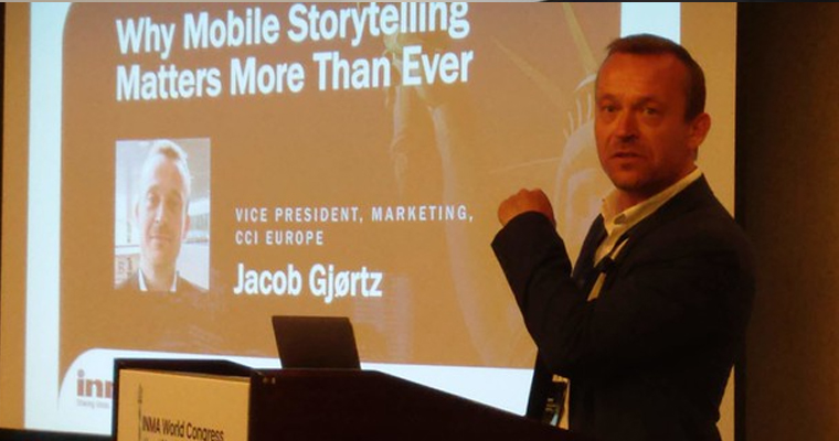 Jacob Gjørtz of CCI Europe noted it is no longer an option for media companies to consider mobile platforms. They must be thinking for the mobile audience.