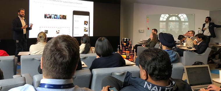 Gordon Saft, stratetic partner development manager at Google, explains changes in Google News.
