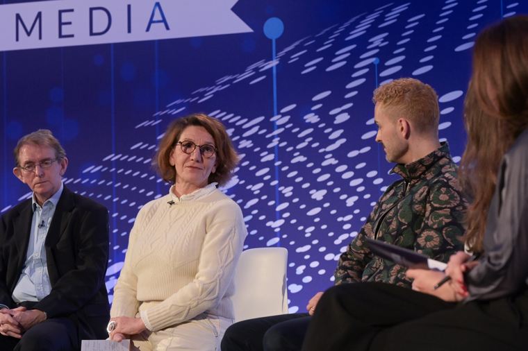 Tony Gallagher and Sophie Huet shared how they are using data in their news media organisations.