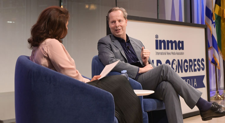 Almar Latour, CEO of Dow Jones, explained how the company changed its approach and stopped trying to produce too much content and began focusing more deeply on what it offered its audiences.