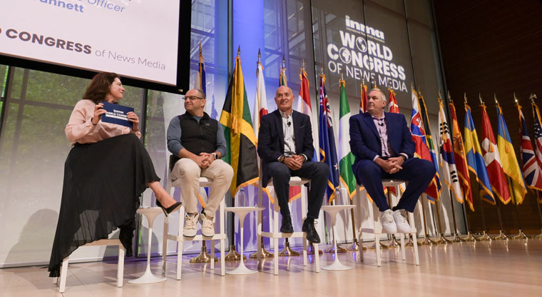 Tony Hunter of McClatchy, Andrew Morse of the Atlanta Journal-Constitution, and Michel E. Reed of Gannett discussed how each of their companies is reinventing local newsrooms by redefining business models, leveraging AI, and rebuilding community trust.