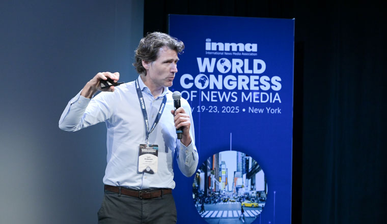 User needs must be embedded everywhere to lead to behaviour change, Lars Anderson, head of innovation at DPG Media, said.