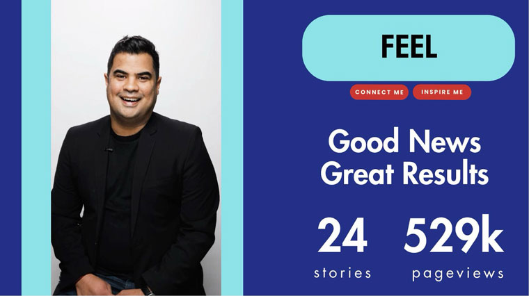 News24 has seen impressive results to its new Good News section.
