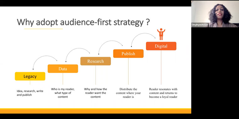 Onyinyechi Eze, head of digital services at Business Day, explains why the company has chosen an audience-first strategy.