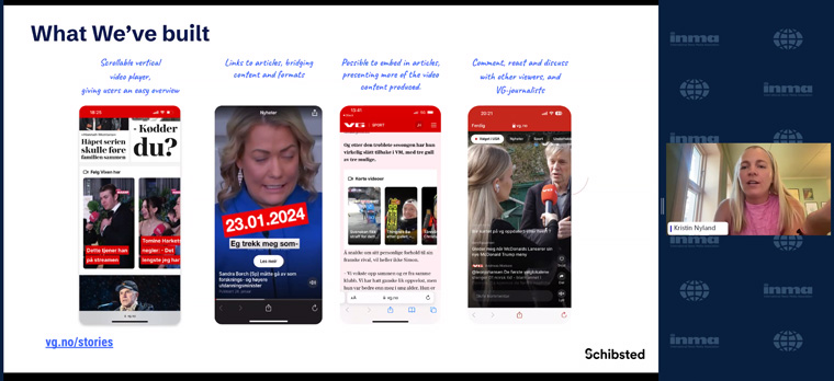 VG created a scrollable vertical video player to better engage users.