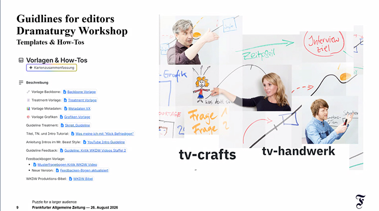 FAZ is now running workshops for its journalists to expand their digital skills.