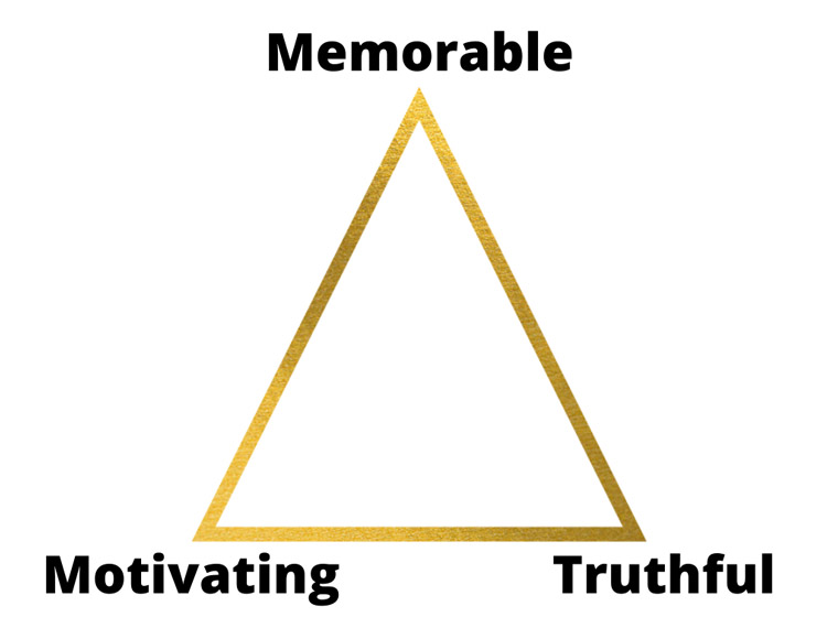 All communications should be three things, Sir John Hegarty said: Memorable, motivating, truthful.