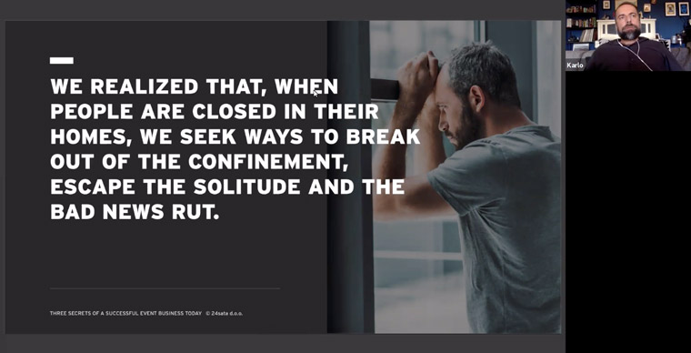 24sata knew its audience was yearning to connect with each other during lockdown.
