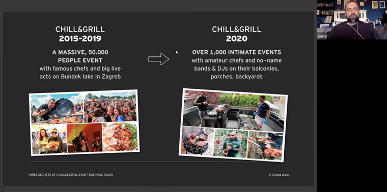 24sata's signature event, Chill & Grill, was transformed in the face of the pandemic.