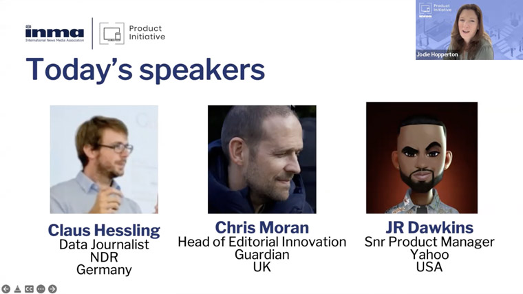 The three-member panel discussed where product ideas come from and what products are working well now.
