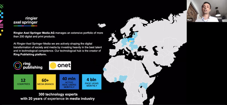 A Webinar for INMA members presented by Piotr Turek of Ringier Alex Springer dove into the automation journey at Onet.