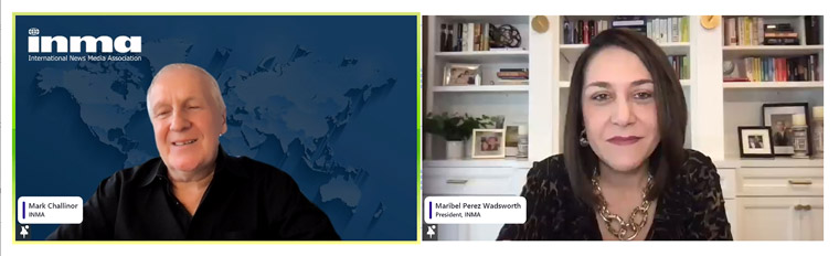 INMA's Advertising Initiative Lead Mark Challinor and President Maribel Perez Wadsworth discussed what is on the horizon for news media companies in 2023.