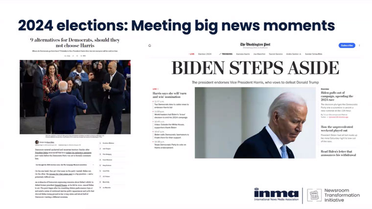 Being prepared for big news moments and all the stories surrounding that event helps drive engagement.