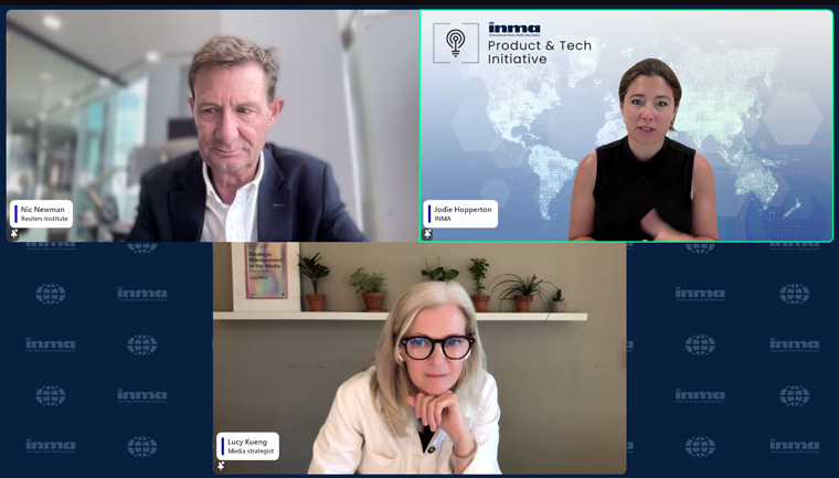 Nic Newman, Jodie Hopperton, and Lucy Kueng discussed what the changes mean for news companies today.