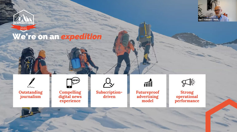 The Mediahuis strategy is more of an expedition, with room to adapt along the way.