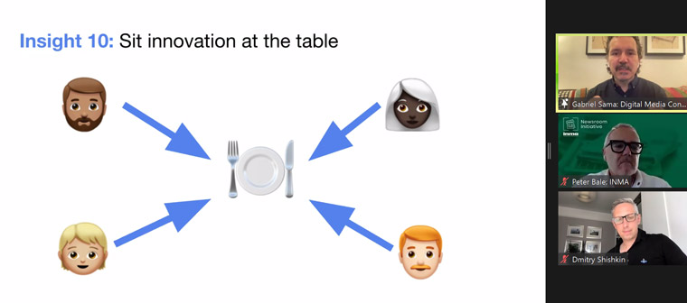 Building a culture of innovation means bringing more people to the table to discuss ideas and actions.