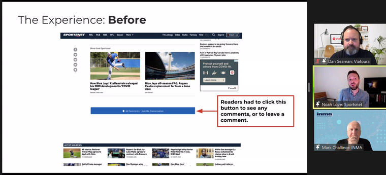 The original sign-up process required users to give information just to be able to comment, and many users chose to leave the site.