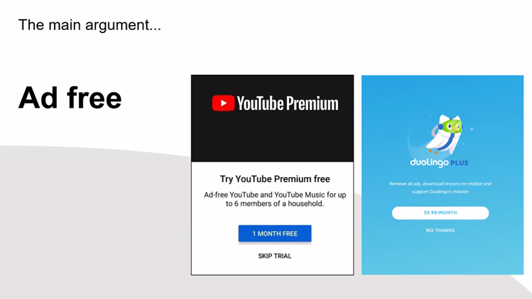 The ad-free experience offered through subscriptions has reinforced consumers' unwillingness to tolerate or pay attention to ads.