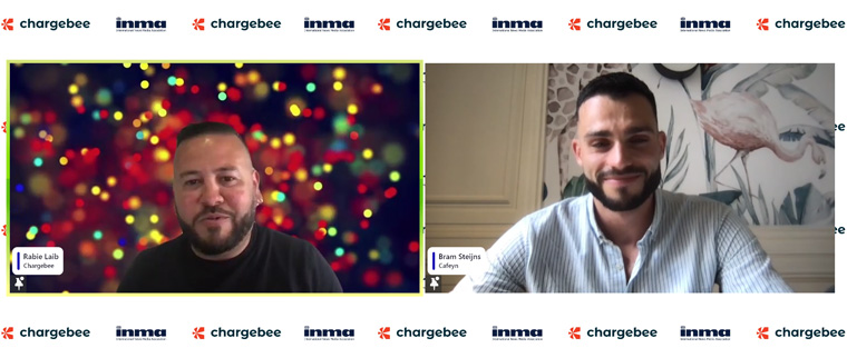 Rabie Laib and Bram Steijns share how Cafeyn has benefitted from using Chargebee.