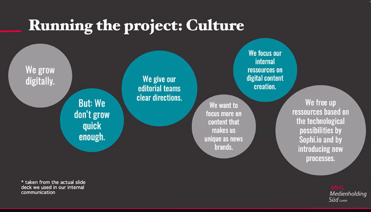 One of the most important aspects of implementing automation was culture.