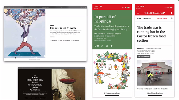 Stories cover topics of happiness as well as offering advice for better living.