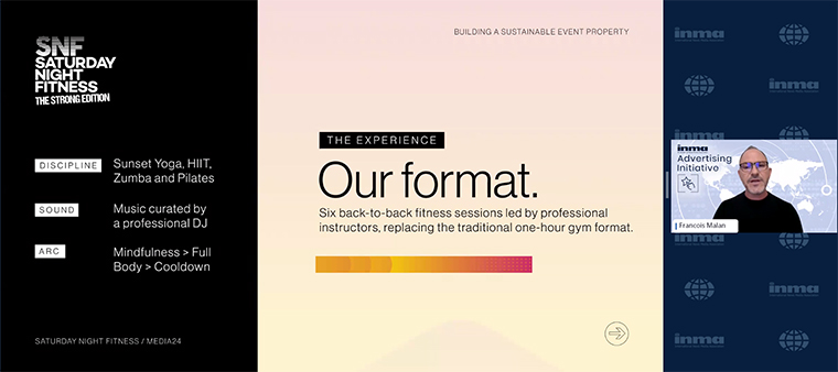 Saturday Night Fitness, a large-scale wellness event, provided Media24’s audience with a way to connect over a variety of fitness styles.