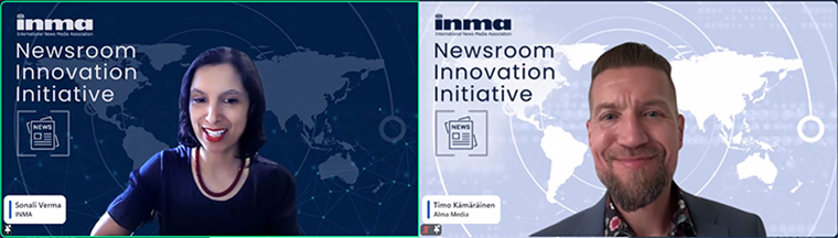 During this week’s Webinar, moderated by INMA Newsroom Innovation Initiative Lead Sonali Verma, members heard from Timo Kämäräinen, AI director at Alma Media Corporation, who introduced the company’s in-house sentiment analysis tool.