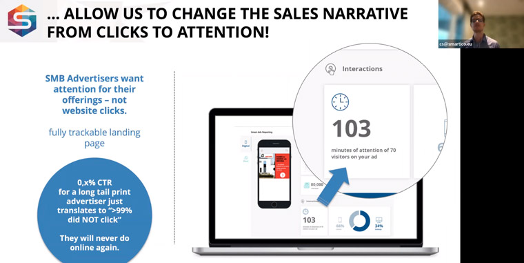 Sales teams can use a trackable landing page to change the sales narrative, looking beyond just clicks to more detailed and useful information.
