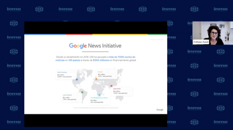 Since 2018, the Google News Initiative has supported more than 7,000 news partners in 120 countries through US$300 million in funding.