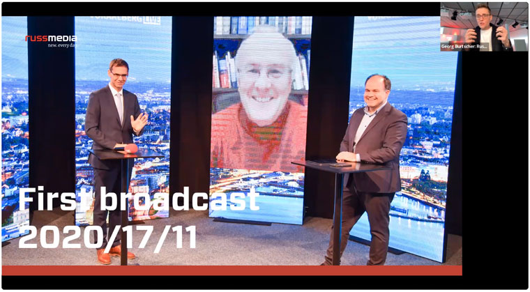 The first broadcast of “Vorarlberg Live” took place in November 2020.